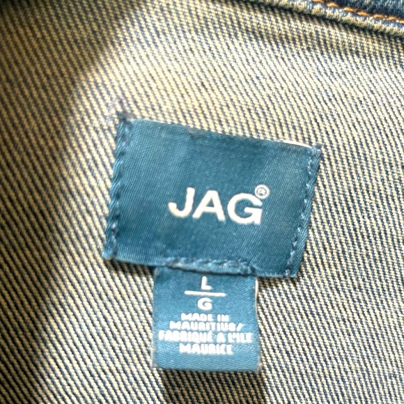 JAG Denim Jacket Size LG - Picture 2 of 5